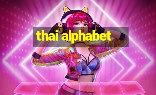 thai alphabet