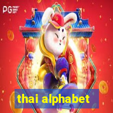 thai alphabet