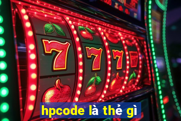 hpcode là thẻ gì