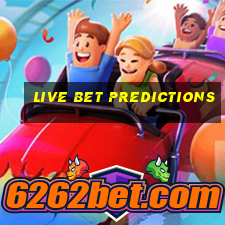 live bet predictions