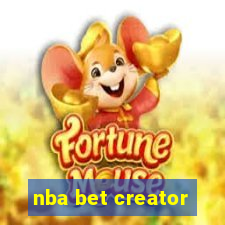 nba bet creator