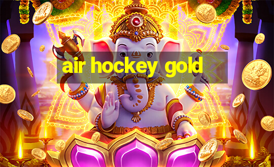 air hockey gold