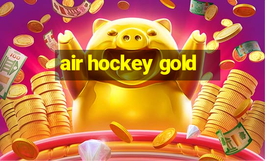 air hockey gold