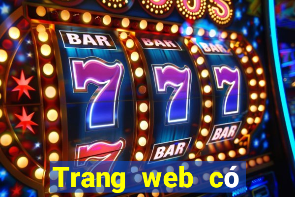 Trang web có điểm số lớn