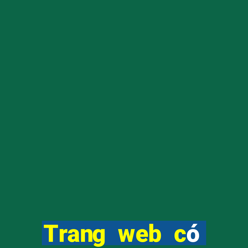 Trang web có điểm số lớn