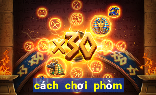 cách chơi phỏm 10 cây