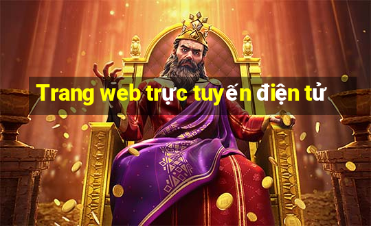 Trang web trực tuyến điện tử