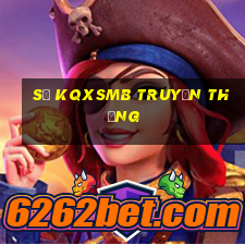 sổ kqxsmb truyền thống