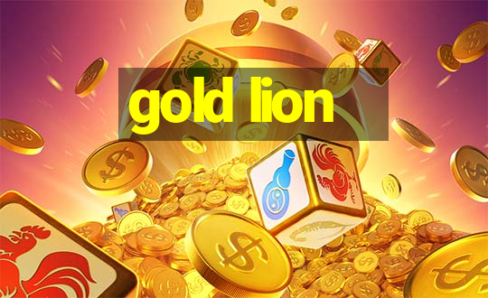 gold lion