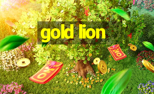 gold lion