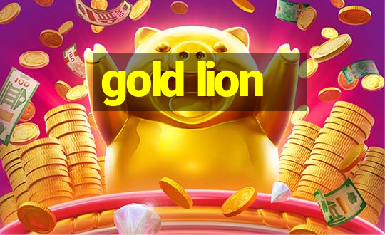 gold lion