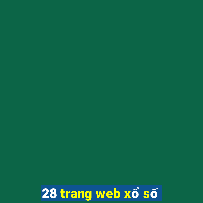 28 trang web xổ số