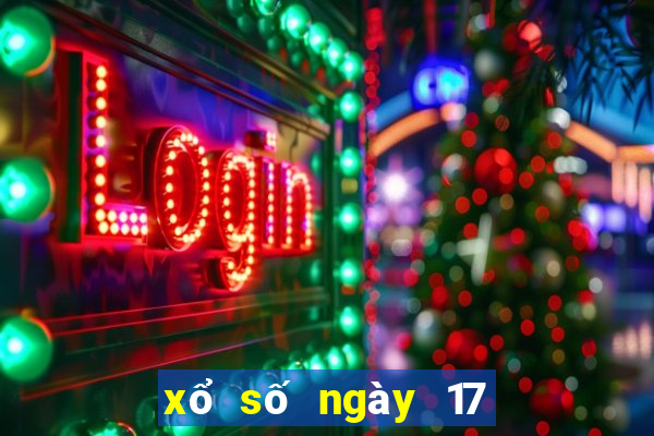 xổ số ngày 17 tháng 11