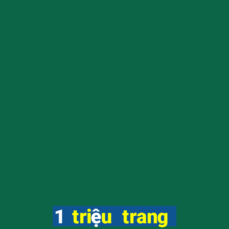 1 triệu trang web xổ số