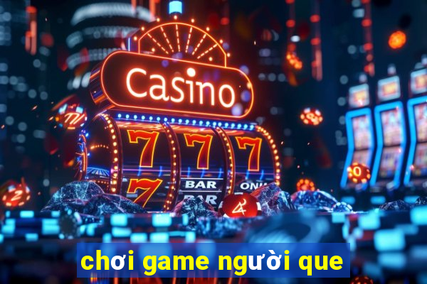 chơi game người que