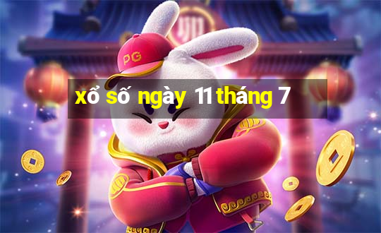 xổ số ngày 11 tháng 7