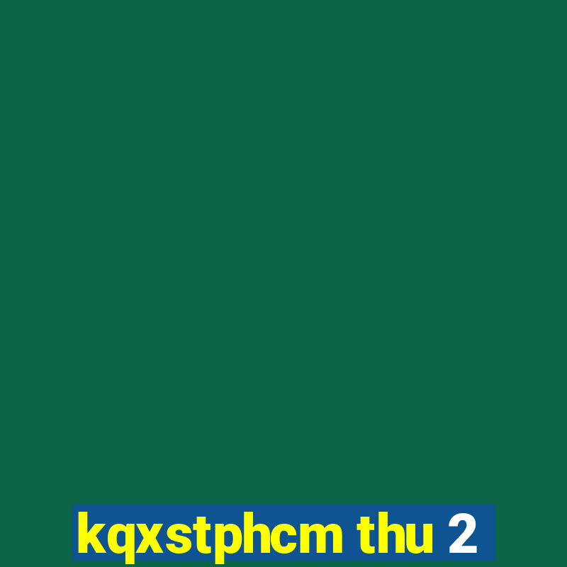 kqxstphcm thu 2