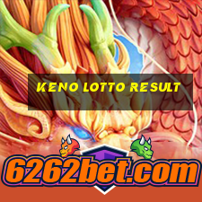 keno lotto result