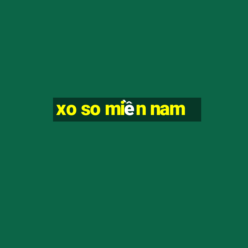 xo so miền nam