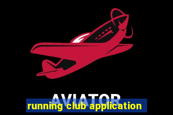 running club application