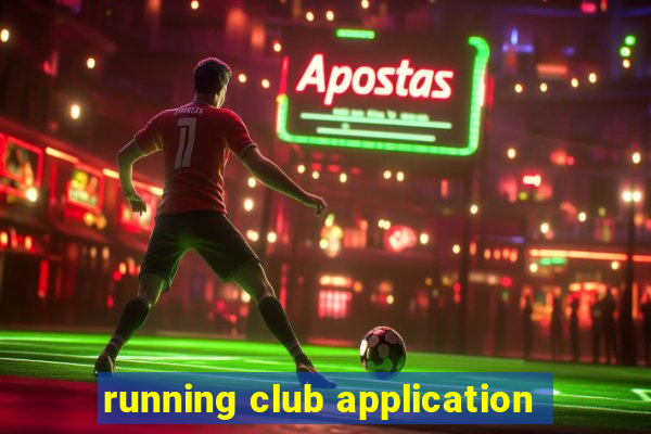 running club application