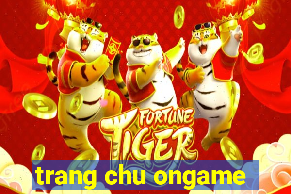 trang chu ongame