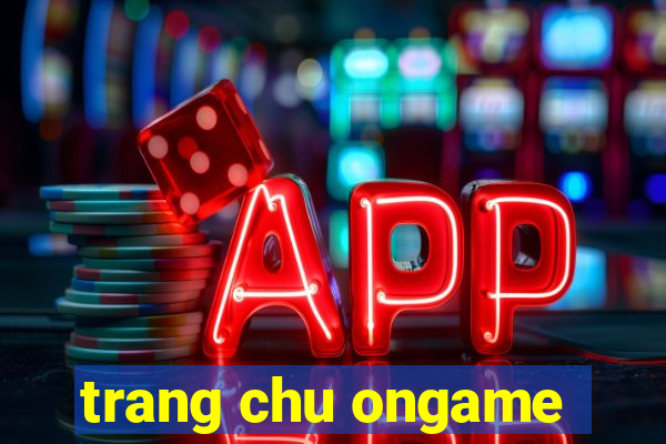 trang chu ongame