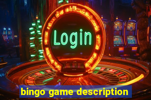 bingo game description