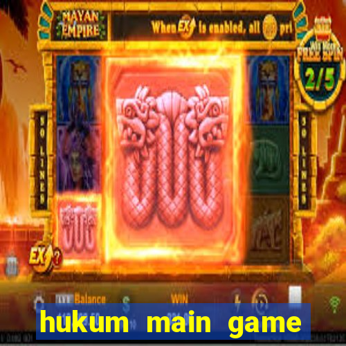 hukum main game poker online