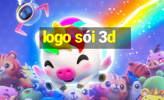 logo sói 3d