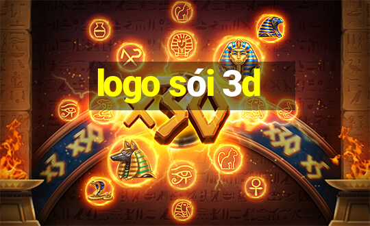 logo sói 3d