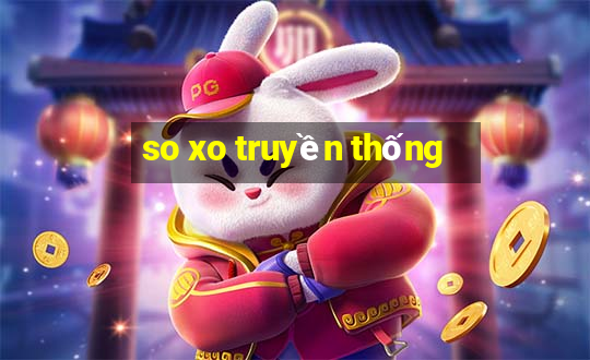 so xo truyền thống