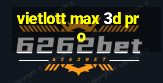 vietlott max 3d pro