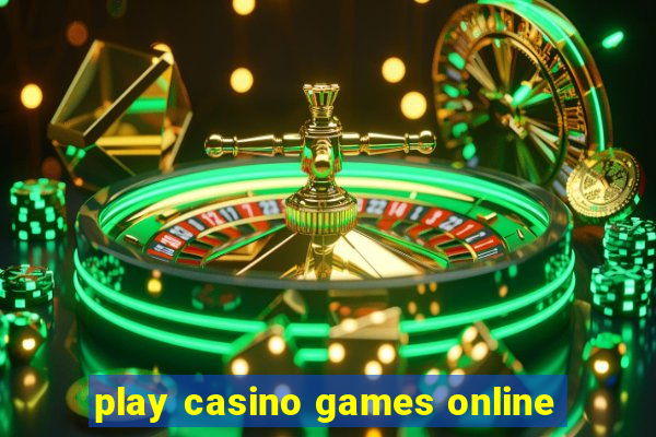 play casino games online