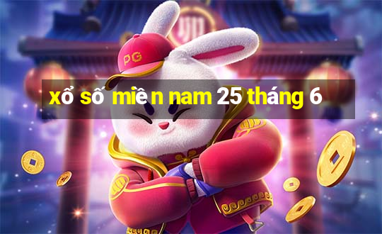 xổ số miền nam 25 tháng 6