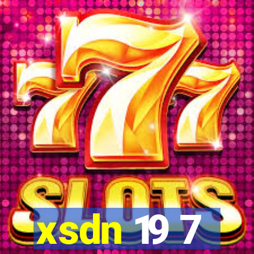 xsdn 19 7