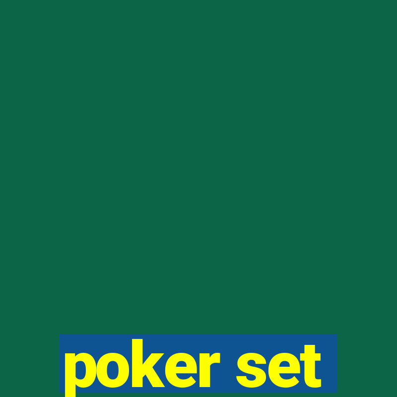 poker set