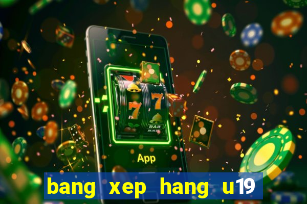 bang xep hang u19 dong nam a moi nhat