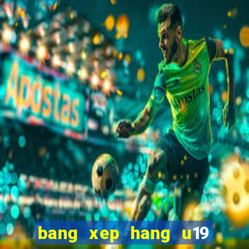 bang xep hang u19 dong nam a moi nhat