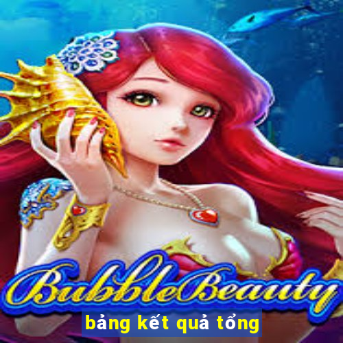 bảng kết quả tổng