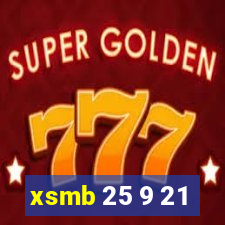 xsmb 25 9 21