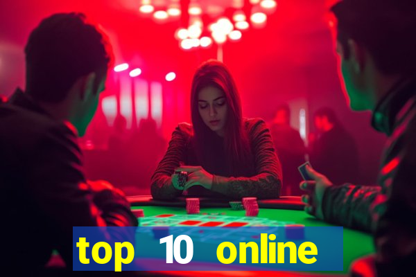 top 10 online poker games