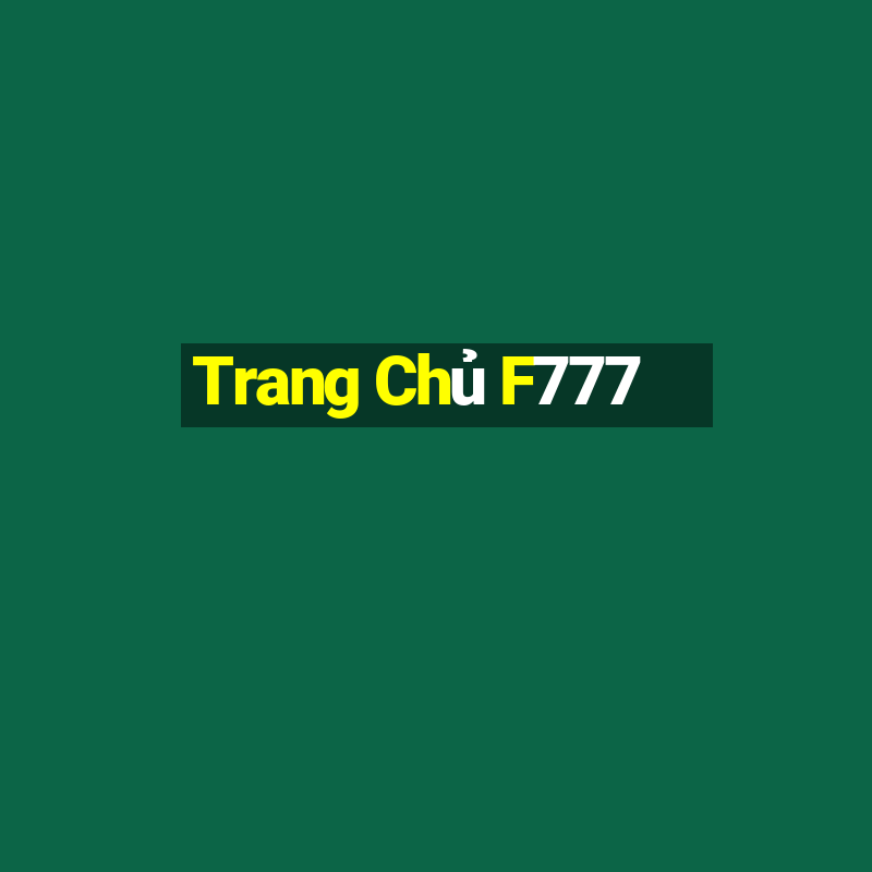 Trang Chủ F777