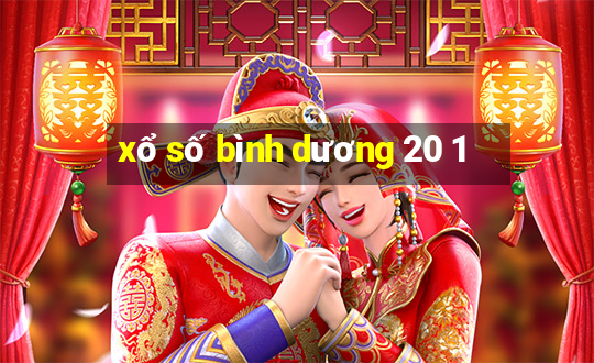 xổ số bình dương 20 1