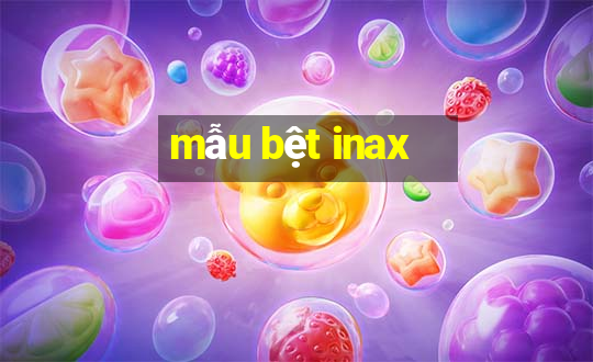 mẫu bệt inax