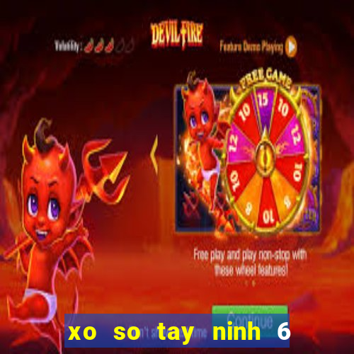 xo so tay ninh 6 5 2024