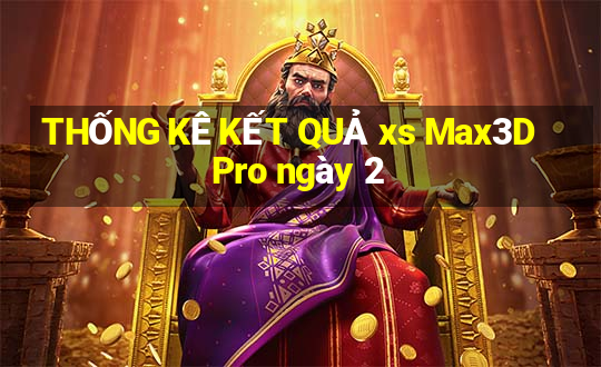 THỐNG KÊ KẾT QUẢ xs Max3D Pro ngày 2