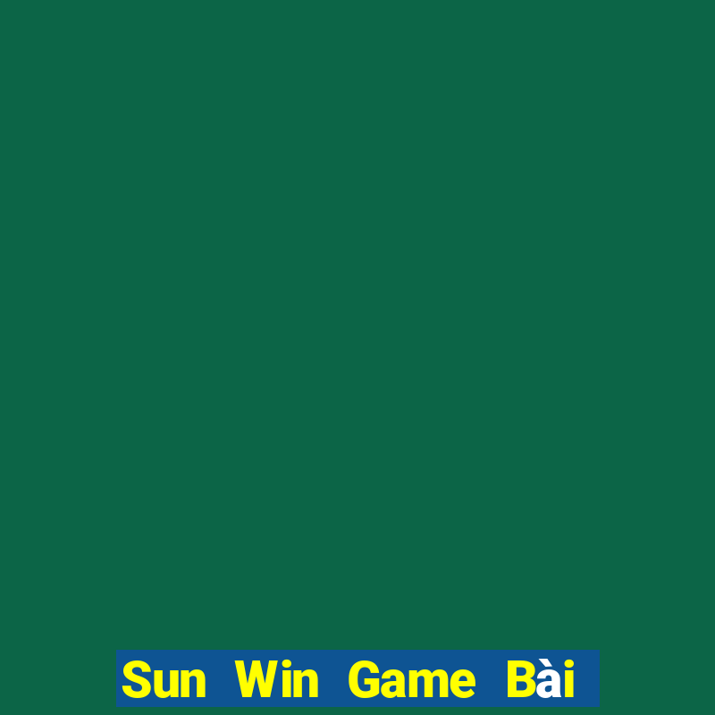 Sun Win Game Bài Quốc Tế