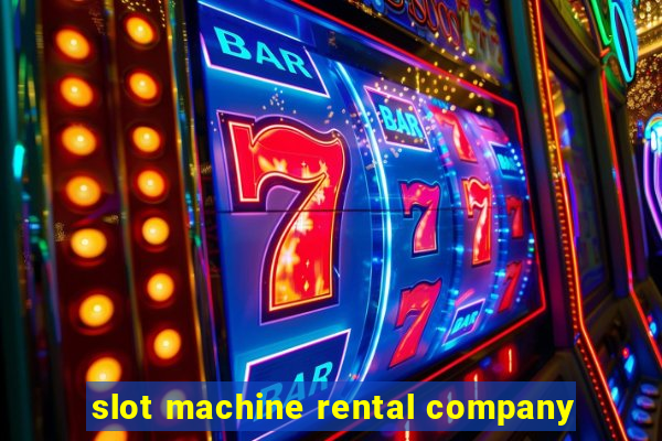 slot machine rental company