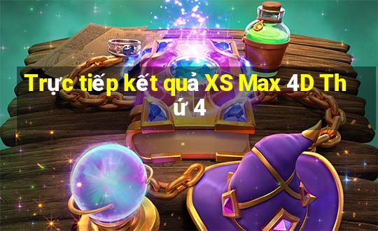 Trực tiếp kết quả XS Max 4D Thứ 4